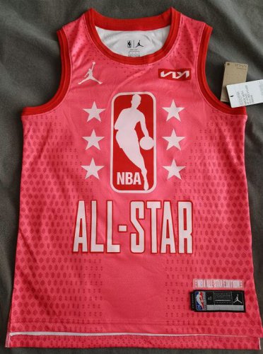 12 Morant 2022 All star game jersey red